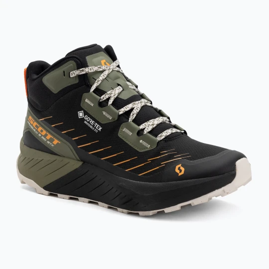 Zdjęcie produktu Buty do biegania męskie SCOTT Kinabalu 3 Mid Gore-Tex black/fir green