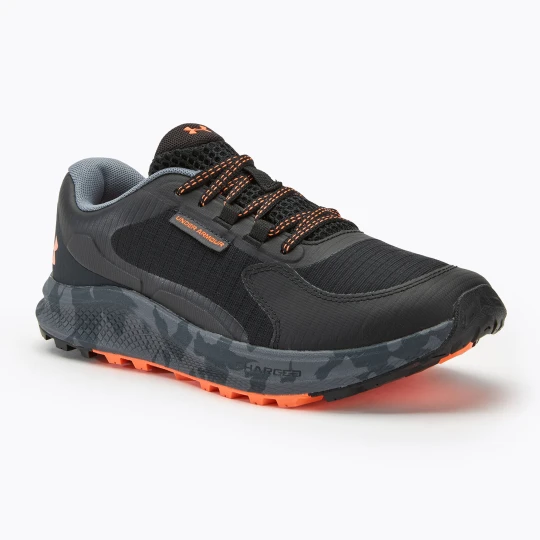 Zdjęcie produktu Buty do biegania męskie Under Armour Charged Bandit Trail 3 black / black / orange blast