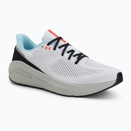 Zdjęcie produktu Buty do biegania męskie Under Armour Sonic 7 white / hydro green / metallic silver