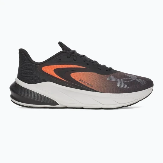 Zdjęcie produktu Buty do biegania męskie Under Armour Turbulence 3 Storm black / outrageous orange / metallic gun metal