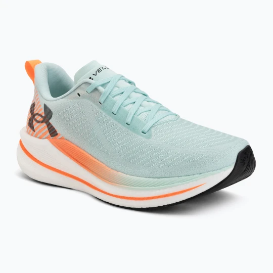 Zdjęcie produktu Buty do biegania męskie Under Armour Velociti SPD refresh mint / electric tangerine / mod gray Zielony