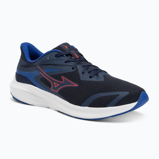 Zdjęcie produktu Buty do biegania Mizuno Enerzy Runnerz peacoat/ignition red/reflection blue Granatowy