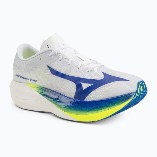 Zdjęcie produktu Buty do biegania Mizuno Hyperwarp Elite dazzling blue / white / surf the web Szary