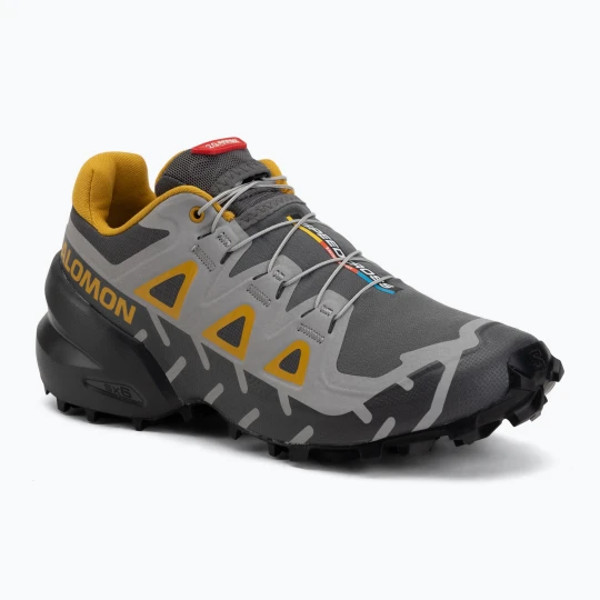 Zdjęcie produktu Buty do biegania Salomon Speedcross 6 20 Years Q2 castelrock/asphalt/arrowwood Szary