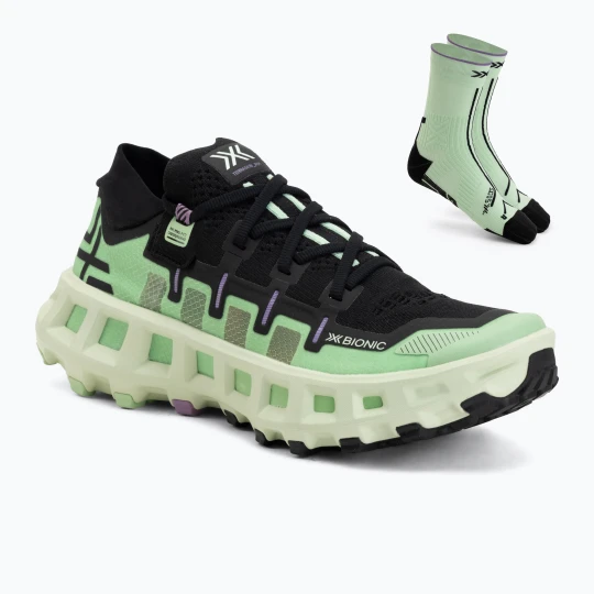 Zdjęcie produktu Buty do biegania + skarpety X-Bionic Terraskin X01 black/orange
