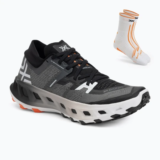Zdjęcie produktu Buty do biegania + skarpety X-Bionic Terraskin X02 x black/x white