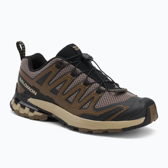 Zdjęcie produktu Buty do bieganie męskie Salomon XA Pro 3D V9 falcon/desert tan/black Brązowy