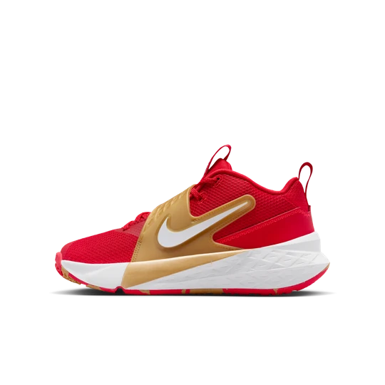 Zdjęcie produktu Buty do koszykówki dla dużych dzieci Nike Team Hustle D 12 - Czerwony