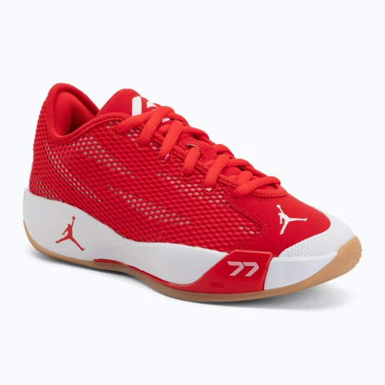 Zdjęcie produktu Buty do koszykówki dziecięce Jordan Luka 77 GS Jr chile red / gum light brown / white