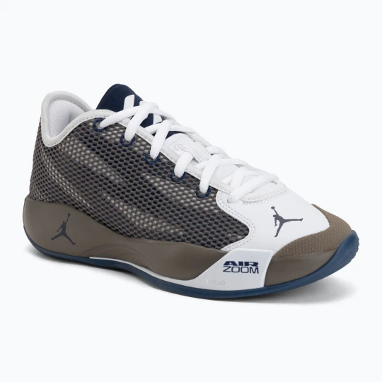 Zdjęcie produktu Buty do koszykówki męskie Nike Jordan Luka 77 olive grey / white / midnight navy Brązowy