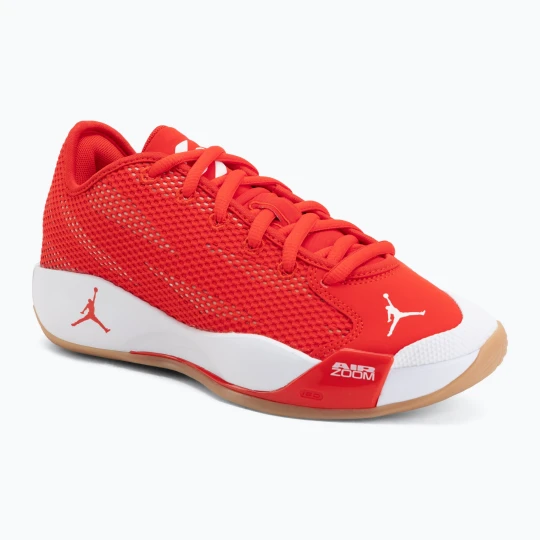 Zdjęcie produktu Buty do koszykówki męskie Jordan Luka 77 chile red/gum light brown/white