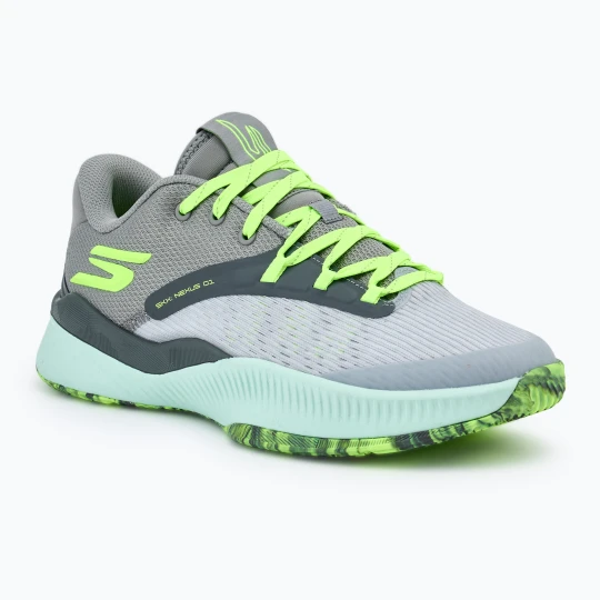 Zdjęcie produktu Buty do koszykówki męskie SKECHERS SKX Nexus charcoal/green Szary