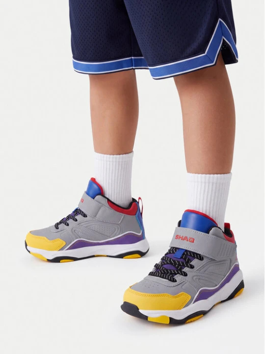 Zdjęcie produktu Buty do koszykówki SHAQ SHAQNOTIZE AQ95000Y-ZZ Szary jasny