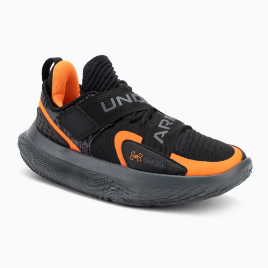 Zdjęcie produktu Buty do koszykówki Under Armour Flow Futr X 4 UAA black/castlerock/blaze orange