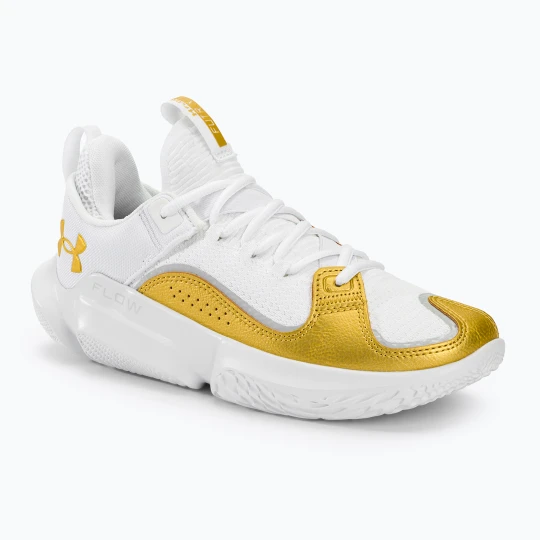 Zdjęcie produktu Buty do koszykówki Under Armour Flow Futr X3 white/white/metallic gold