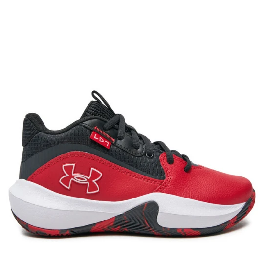 Zdjęcie produktu Buty do koszykówki Under Armour Grade School UA Lockdown 7 3028513 Czerwony