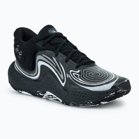 Zdjęcie produktu Buty do koszykówki Under Armour Spawn 6 Mid black/distant gray/mod gray