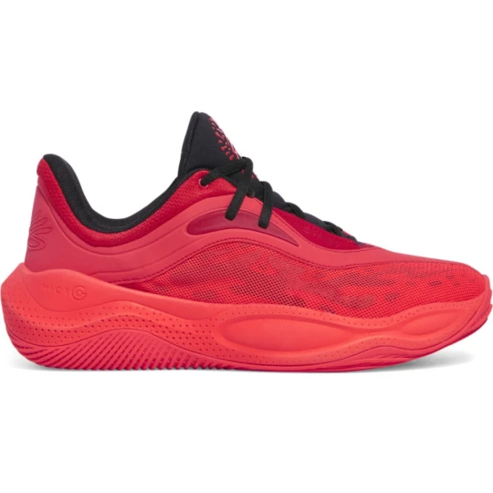 Zdjęcie produktu Buty do koszykówki uniseks Under Armour Curry Splash 25 - czerwone