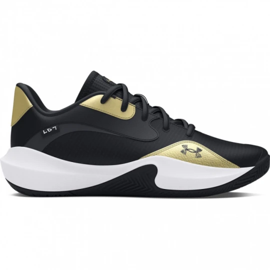 Zdjęcie produktu Buty do koszykówki uniseks Under Armour UA Lockdown 7 Low - czarne