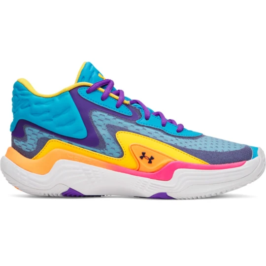 Zdjęcie produktu Buty do koszykówki uniseks Under Armour UA Spawn 7 Mid - multikolor