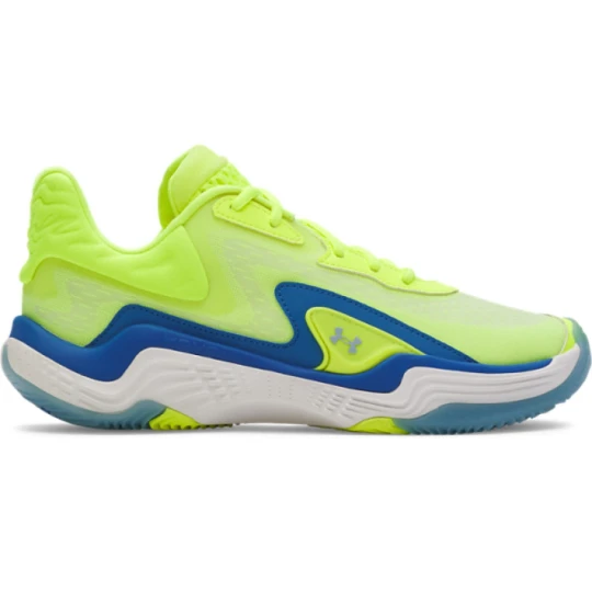 Zdjęcie produktu Buty do koszykówki uniseks Under Armour UA Spawn 7 - zielone