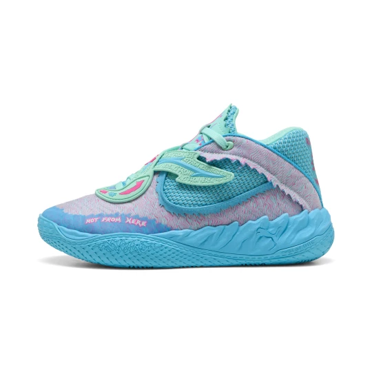 Zdjęcie produktu Buty do koszykówki unisex PUMA × RICK AND MORTY MB.05, Buty, Pomarańczowy