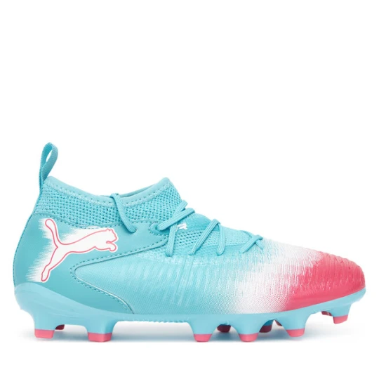Zdjęcie produktu Buty do piłki nożnej Puma Future 8 Match Re-Charge Fg/Ag Jr 108762 01 Błękitny Niebieski jasny