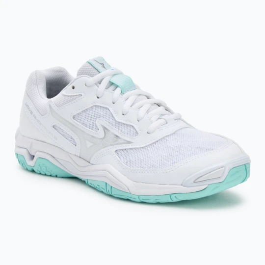 Zdjęcie produktu Buty do piłki ręcznej damskie Mizuno Wave Phantom 3 white/blue tint