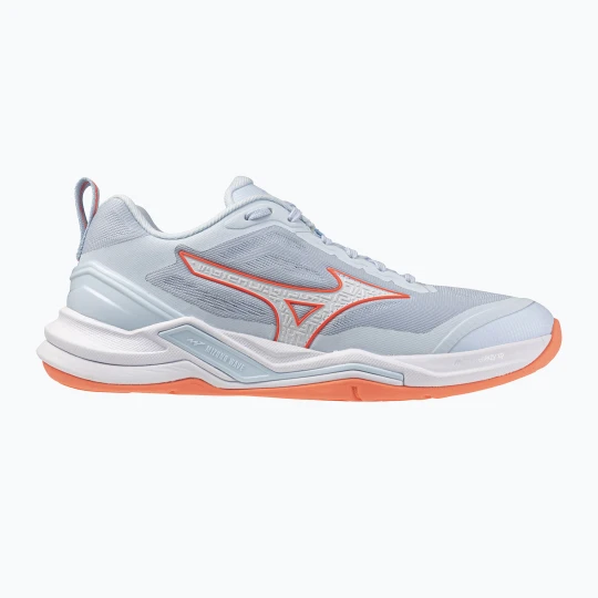 Zdjęcie produktu Buty do piłki ręcznej damskie Mizuno Wave Stealth Elite blue finch / white