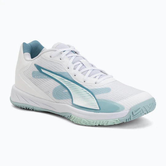 Zdjęcie produktu Buty do piłki ręcznej PUMA Accelerate Pro 4 Game On puma white/baltic sea blue/fresh water