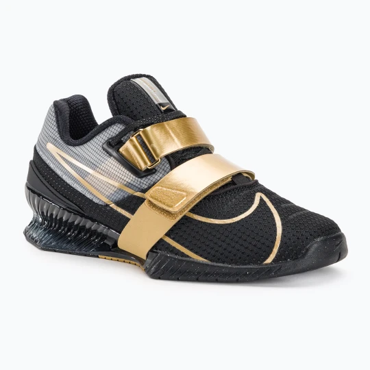 Zdjęcie produktu Buty do podnoszenia ciężarów Nike Romaleos 4 black / metallic gold white