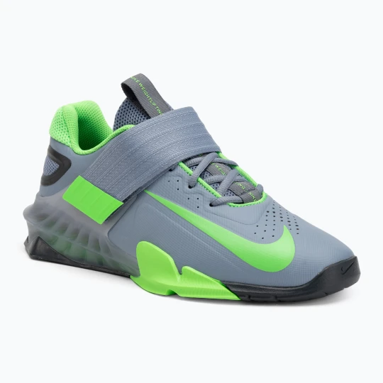 Zdjęcie produktu Buty do podnoszenia ciężarów Nike Savaleos ashen slate/green strike/anthracite Szary
