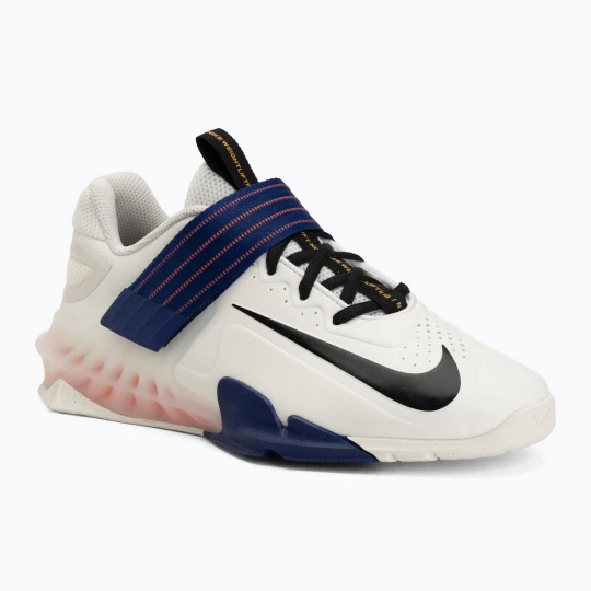 Zdjęcie produktu Buty do podnoszenia ciężarów Nike Savaleos sail / deep royal blue / magic ember / black Biały