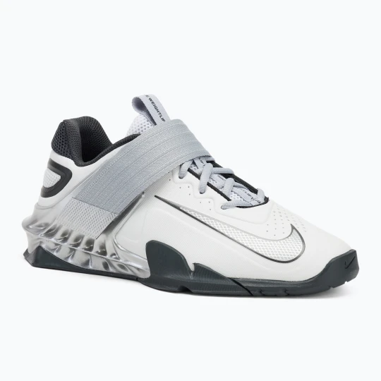 Zdjęcie produktu Buty do podnoszenia ciężarów Nike Savaleos SE photon dust / metallic silver / anthracite Biały