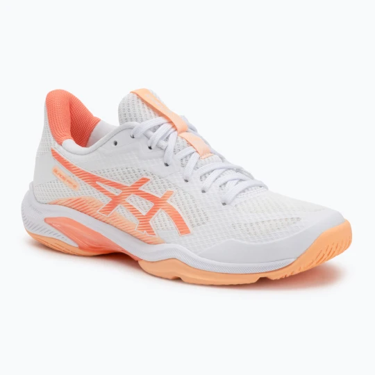 Zdjęcie produktu Buty do siatkówki damskie ASICS Blade FF 2 white / vivid coral