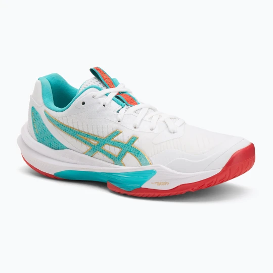 Zdjęcie produktu Buty do siatkówki damskie ASICS Sky Elite FF 3 white/sea glass
