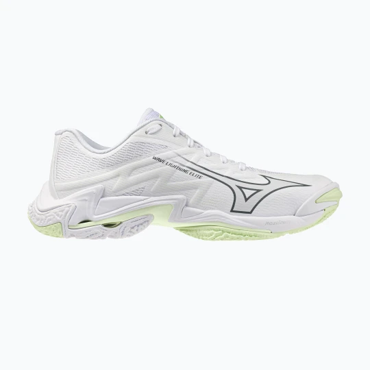Zdjęcie produktu Buty do siatkówki damskie Mizuno Wave Lightning Elite white / balsam green / ambrosia