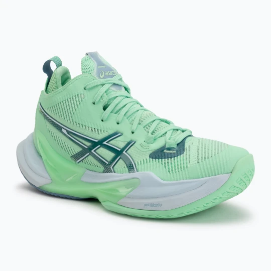 Zdjęcie produktu Buty do siatkówki męskie ASICS Metarise 2 mentol/saba blue Zielony