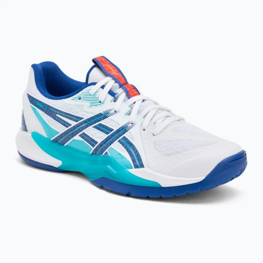 Zdjęcie produktu Buty do siatkówki męskie ASICS Powerbreak FF white/asics blue