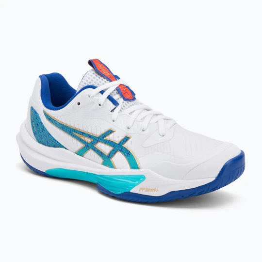 Zdjęcie produktu Buty do siatkówki męskie ASICS Sky Elite FF 3 white / asics blue