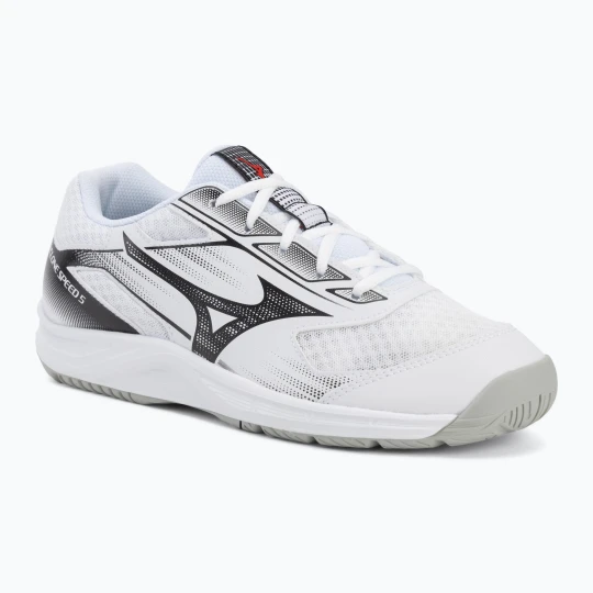 Zdjęcie produktu Buty do siatkówki Mizuno Cyclone Speed 5 white / black / fiery red