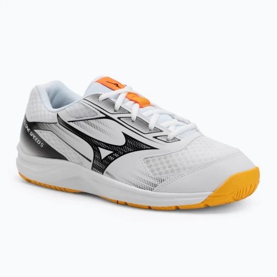 Zdjęcie produktu Buty do siatkówki Mizuno Cyclone Speed 5 white/fiery coral 2/citrus