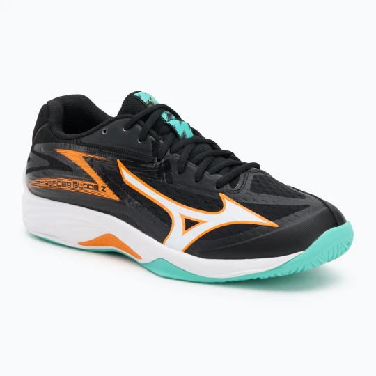 Zdjęcie produktu Buty do siatkówki Mizuno Thunder Blade Z black/tangelo/ice green