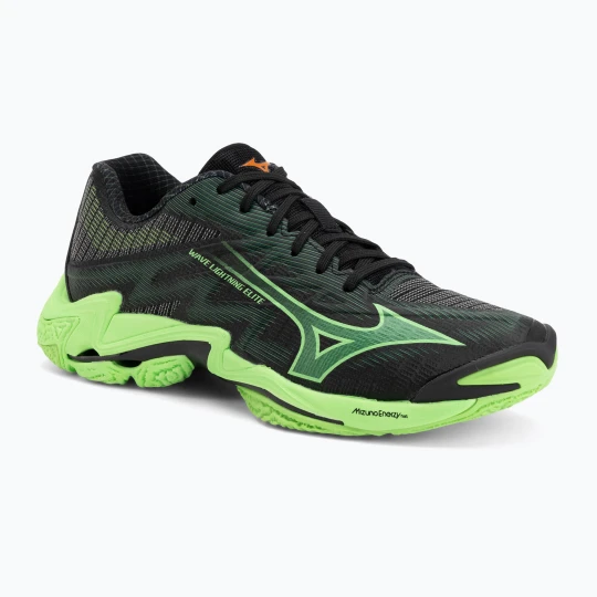 Zdjęcie produktu Buty do siatkówki Mizuno Wave Lightning Elite black / glowing apple / mandarin orange