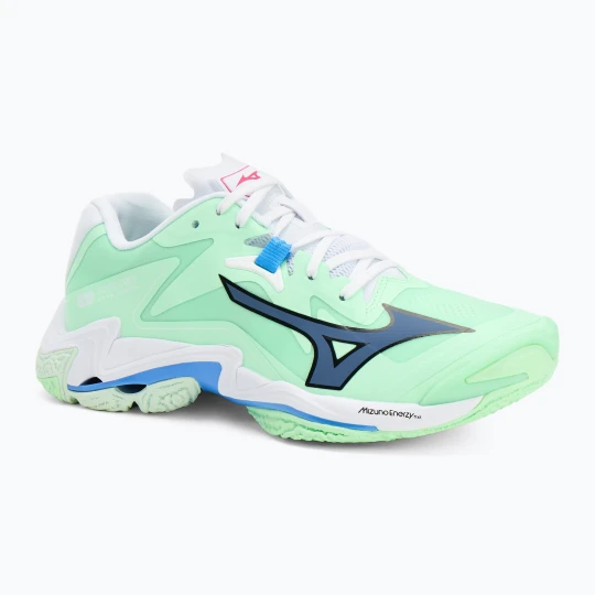 Zdjęcie produktu Buty do siatkówki Mizuno Wave Lightning Z8 neo mint/black/frontier blue Zielony