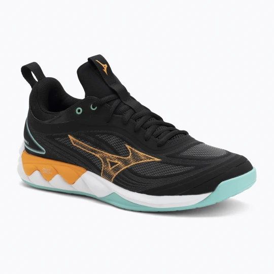 Zdjęcie produktu Buty do siatkówki Mizuno Wave Luminous 3 black/tangelo/ice green