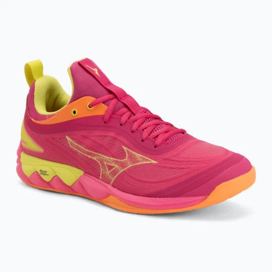 Zdjęcie produktu Buty do siatkówki Mizuno Wave Luminous 3 mugen pink tetra/fortune yellow/ligh