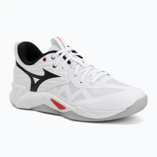 Zdjęcie produktu Buty do siatkówki Mizuno Wave Momentum Pro white/black/fiery red