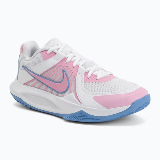 Zdjęcie produktu Buty do siatkówki Nike Zoom Hyperspeed Court 2 white / pink rise / valor blue