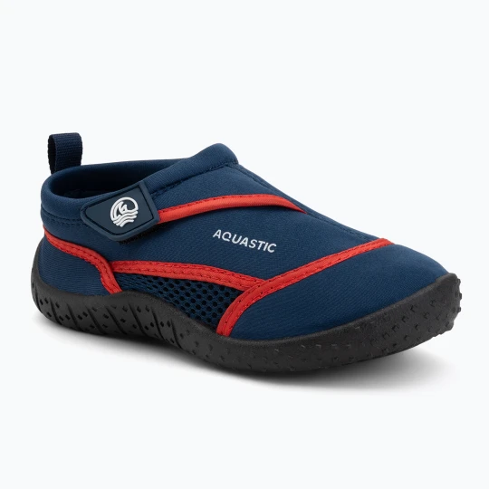Zdjęcie produktu Buty do wody dziecięce AQUASTIC Nino granatowy/czerwony